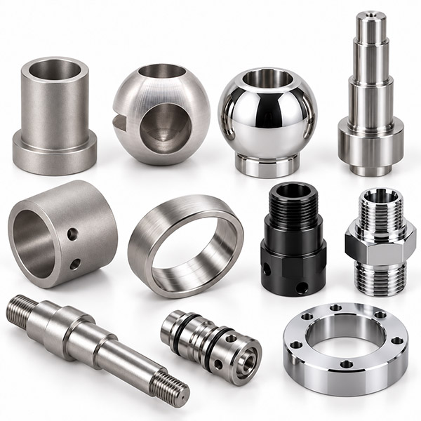 Precision Stainless Steel CNC Turning Parts Surface Finishing