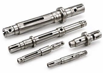 Custom CNC Machining Turning Slotted Throttle Shafts Custom CNC Machining Turning Slotted Throttle Shafts