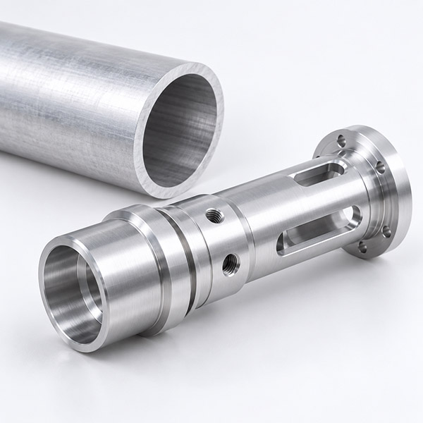 Precision CNC-Machined Aluminum Tubular Parts and Tubing