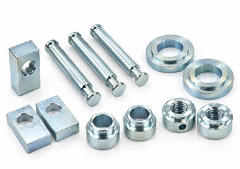 Custom Zinc-Plated Free-Cutting Steel CNC Machining Turning Parts