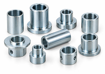 Custom Zinc-Plated CNC Machined Turned Bushings & Sleeves