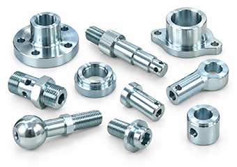 Custom Zinc-Plated CNC Machined Turned Automotive Components