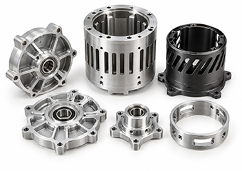 Custom CNC Machining Motor Housings for Logistics & Delivery UAVs