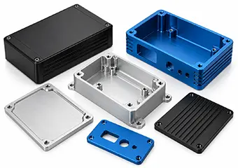 Custom Anodized Aluminum Housings & Enclosures CNC Machining
