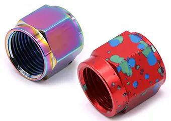 Multi-Color Anodizing Aluminum CNC Machining Parts