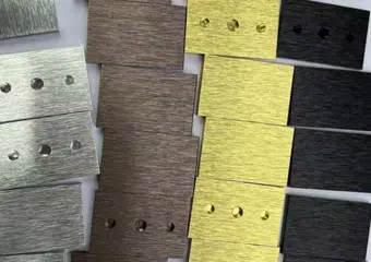 Brushed Anodizing Aluminum CNC Machining Parts