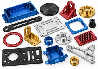 Custom 5052 Aluminum Anodized CNC Machining Parts
