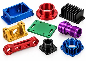 Custom 2024 Aluminum Anodized CNC Machining Parts