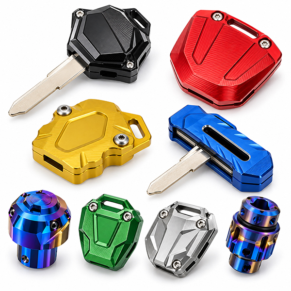 Custom CNC Key Head Covers & & Mechanical Key Head Shells Machining