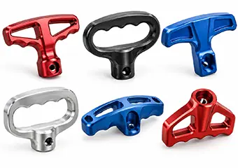 Custom CNC Machined Through-Hole & Recessed Cord-Mount Handles