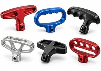 Custom CNC Machined 6061-T6 Aluminum Pull Pull Cord & Pull Start Handles