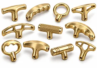 Custom CNC Machined Brass Pull Pull Cord & Pull Start Handles
