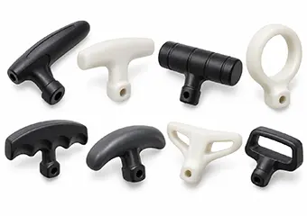 Custom CNC Machined POM Engineering Plastic Pull Cord & Pull Start Handles