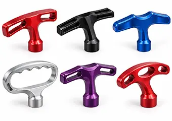 Custom CNC Machined Pull Cord & Pull Start Handles for Snowmobiles & Cold-Weather Powersports