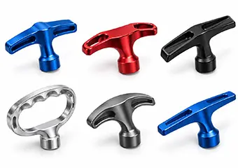 Custom CNC Machined Pull Cord & Pull Start Handles for Marine & Portable Engine Systems