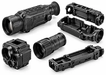 Custom CNC Machined Handheld Infrared Observation Housings
