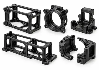 Custom CNC Machined Night Vision & Thermal Imaging Sensor Mounts Frames