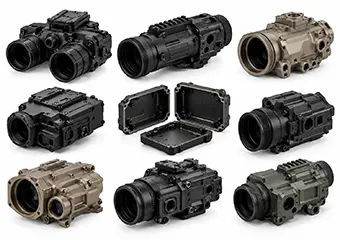 Custom CNC Machining Public Safety & Emergency Response Night Vision Thermal Imaging Housings