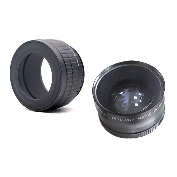 Custom High Precision CNC Machining  AL6063-T6 Camera Lens Barrels Ring Housing