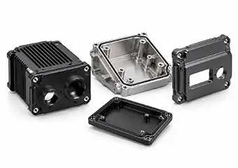 Custom CNC Machined Thermal Camera Rear Electronics Covers & Enclosures Custom CNC Machined Thermal Camera Rear Electronics Covers & Enclosures
