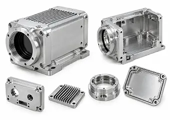 Custom CNC Machined 6061-T6 Aluminum Thermal Imaging Camera Housings Custom CNC Machined 6061-T6 Aluminum Thermal Imaging Camera Housings
