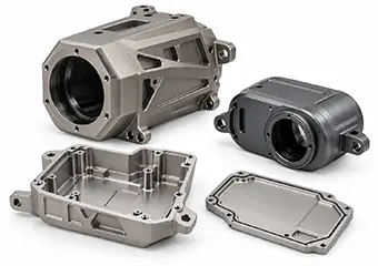 Custom CNC Machined Magnesium Alloy Thermal Imaging Camera Housings Custom CNC Machined Magnesium Alloy Thermal Imaging Camera Housings