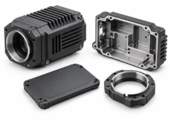 Custom CNC Machined Hard Anodizing Type III Thermal Imaging Camera Housings and Enclosures Custom CNC Machined Hard Anodizing Type III Thermal Imaging Camera Housings and Enclosures