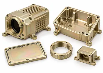 Custom CNC Machined Chemical Conversion Coating Thermal Imaging Camera Housings and Enclosures Custom CNC Machined Chemical Conversion Coating Thermal Imaging Camera Housings and Enclosures