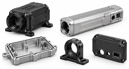 Custom CNC Machined Electrical & Equipment Inspection Thermal Imaging Camera Housings and Enclosures Custom CNC Machined Electrical & Equipment Inspection Thermal Imaging Camera Housings and Enclosures