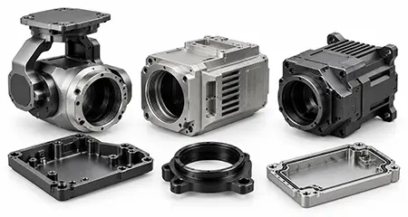 Custom CNC Machined Robotics & Autonomous Systems Thermal Imaging Housings and Enclosures Custom CNC Machined Robotics & Autonomous Systems Thermal Imaging Housings and Enclosures