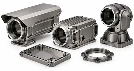 Custom CNC Machined Outdoor & Remote Monitoring Thermal Imaging Housings and Enclosures Custom CNC Machined Outdoor & Remote Monitoring Thermal Imaging Housings and Enclosures